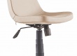 Otočná kancelářská židle na kolečkách Comfy - krémová