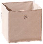 Skládací úložný box Cube - béžová