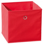 Skládací úložný box Cube - červená