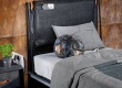 Studentská postel 100x200cm s USB Nebula - v prostoru