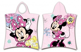 Dětské pončo Minnie Pink bow