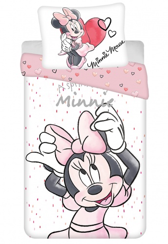 Dětské povlečení Minnie white